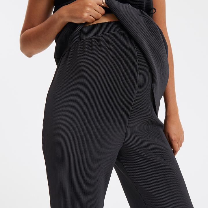 Actual product image La Redoute Collections Wide maternity trousers with a high waistband (40)