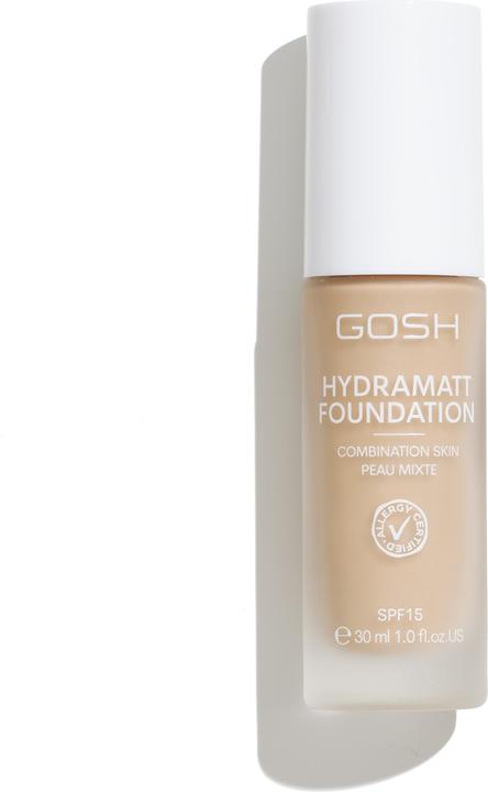 Actual product image Copenhagen GOSH - Hydramatt Foundation Light 004N 30 ml (004N)