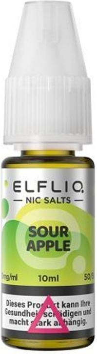 Elfbar ELFLIQ, Sour Apple 20mg (Apfel)