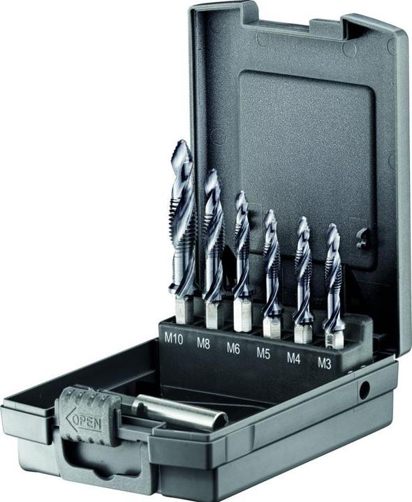 Fortec Set di maschi combinati Premium Line con punta a gradini, 6 pez