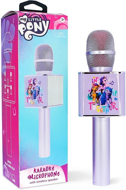 Produktbild OTL Karaoke microphone with Bluetooth speaker - My Little Pony (MP0951)