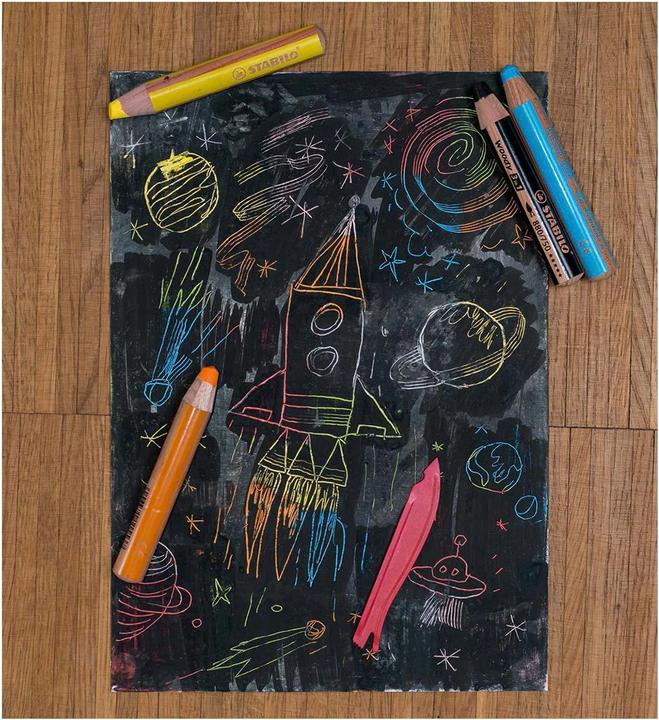 Produktbild STABILO woody 3 in 1 Buntstift (Bunt, 10 x)