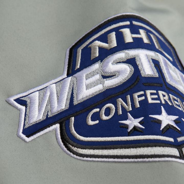 Actual product image Mitchell & Ness M&N Heavyweight Satin Jacket NHL Los Angeles Kings - L (L)