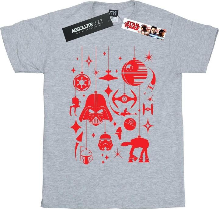 Star Wars Christmas Decorations TShirt (M)