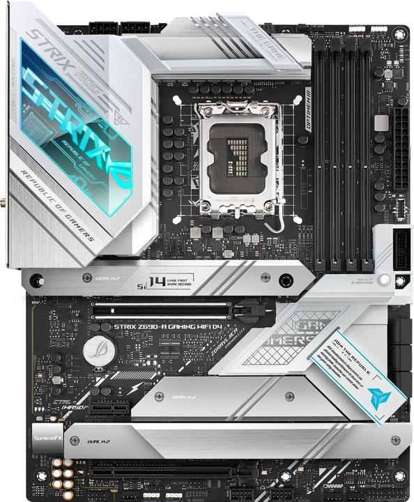Produktbild ASUS ROG Strix Z690-A Gaming Wifi (LGA 1700, Intel Z690 (DDR4), ATX)