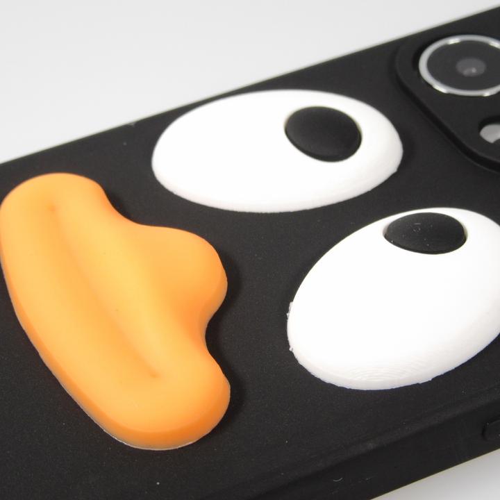 Produktbild PhoneLook Hülle 3D-Silikon Ente (Apple iPhone 13 Pro)