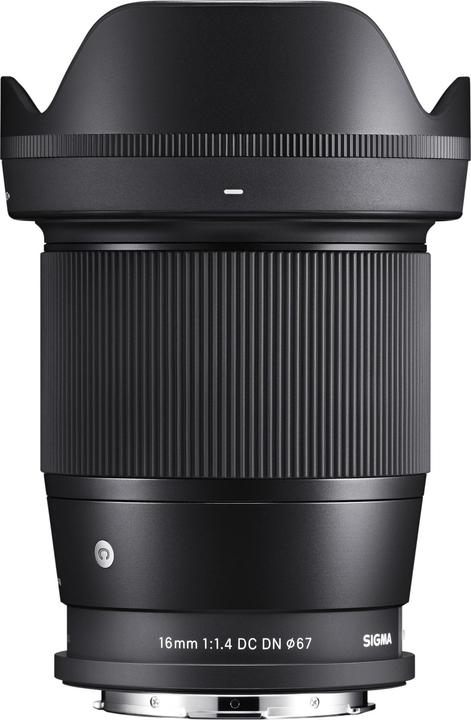 Actual product image Sigma 16mm f/1.4 DC DN, L-mount (Leica L, APS-C / DX)