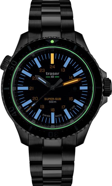 Immagine prodotto Traser H3 109372 P67 T100 SuperSub Blu 46mm 50ATM (46 mm)