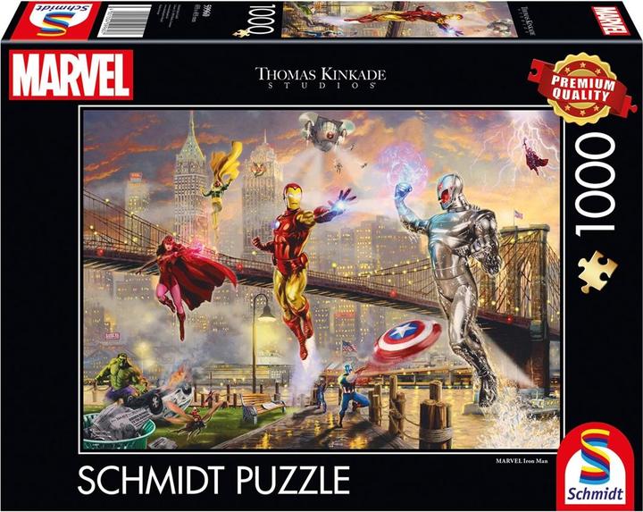 Actual product image Schmidt Spiele SSP Puzzle Marvel, Black Panther 500 59960 (1000 pieces)