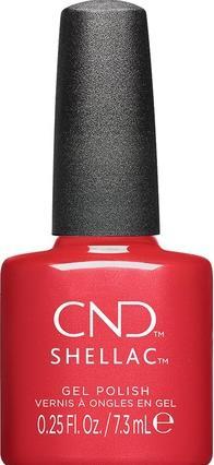 Immagine prodotto CND Smalto UV Shellac Dragon Slay All Day n. 482 Rosso Shimmer (Rosso, Smalto per unghie effetto gel)