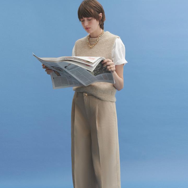 Immagine prodotto La Redoute Collections Canotta in filato misto alpaca (XL)