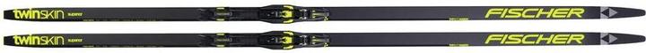 Fischer Sports Twin Skin Superior Medium Langlaufski Set 2022/23 (182 cm)