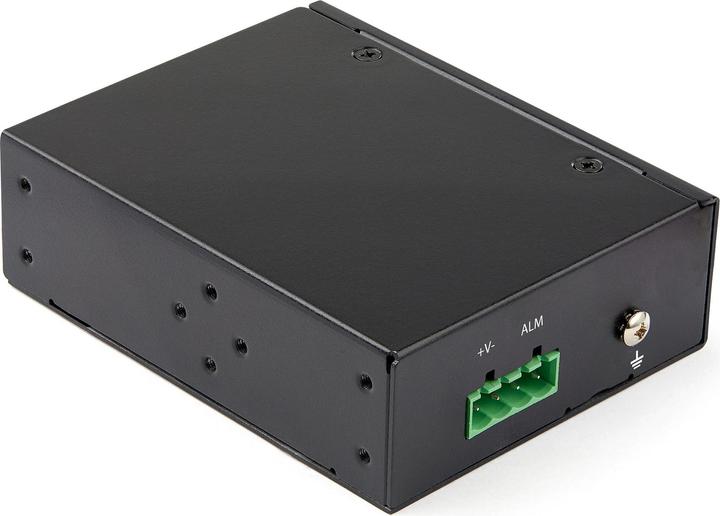 Actual product image StarTech Industrial Media Converter - 1 Gbit/s Media Converter FO Copper - Singlemode-/M
