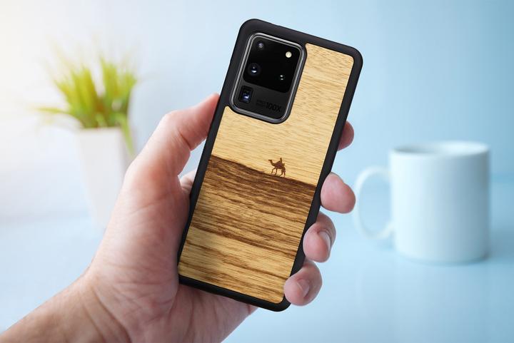 Image du produit Man.Wand &WOOD case for Galaxy S20 Ultra terra juodas (Samsung Galaxy S20 Ultra)
