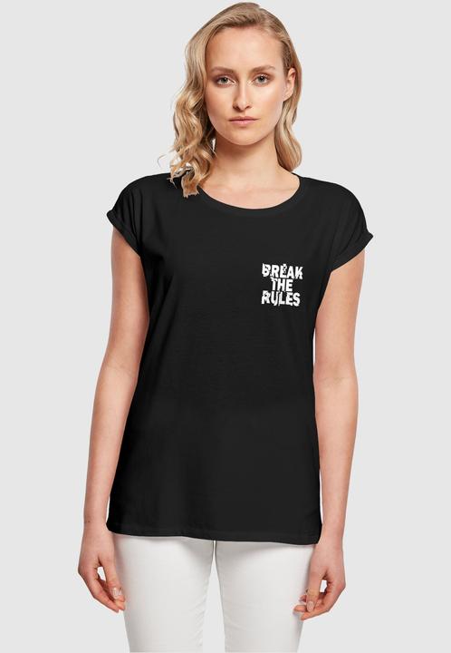 Produktbild Merchcode Ladies Break The Rules 2 T-Shirt - 118125 (M)