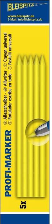 Actual product image Bleispitz Replacement refill for professional marker (Refill, Yellow)