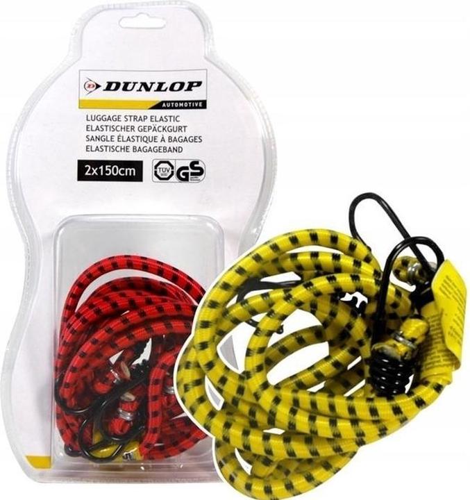 Dunlop Luggage Straps 2x150cm (Red)