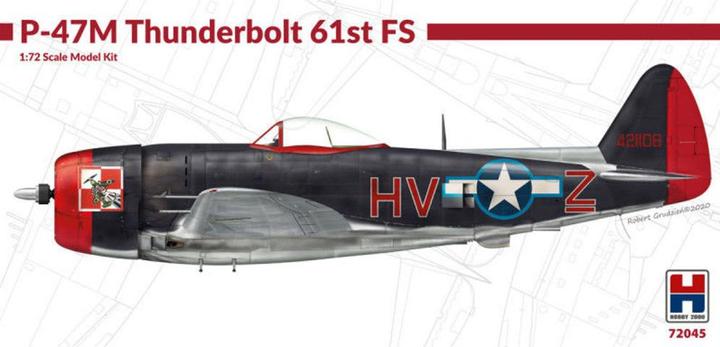Actual product image Hobby 2000 P-47M Thunderbolt 61st Fighter Squadron