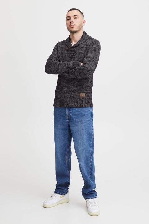 Immagine prodotto Solid Phil Maglione In Maglia Grossa Pullover Maglieria Da Uomo Con Collo A Scialle In Cotone 100% (3XL)