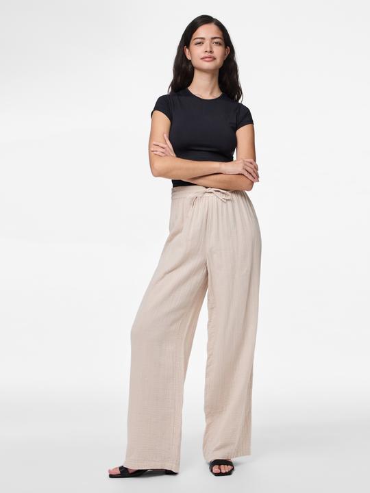 Actual product image Pieces PCSASTINA HW Musselin Hose mit weitem Bein (XS)