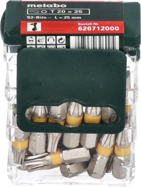 Produktbild Metabo Bit-Box SP (Innensechsrund TX M20)