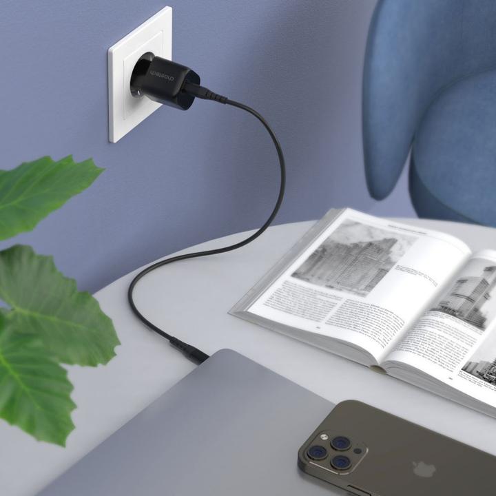 Productafbeelding Choetech GaN USB lader Type C PD 30W zwart (PD5007) (30 W)