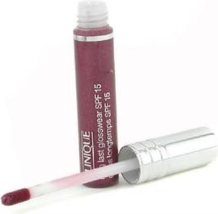 Actual product image Clinique Long Last Glosswear Lip Gloss 18 Mistic Spf 15 6ml