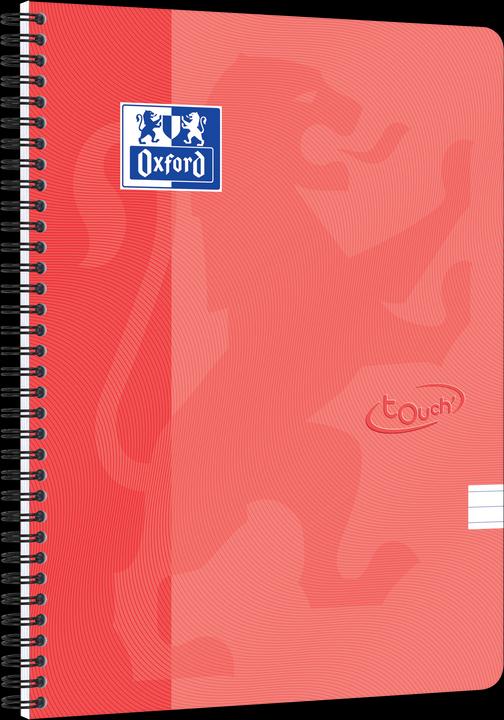Immagine prodotto Oxford Quaderno a spirale Touch A4 foderato (A4, Righe)