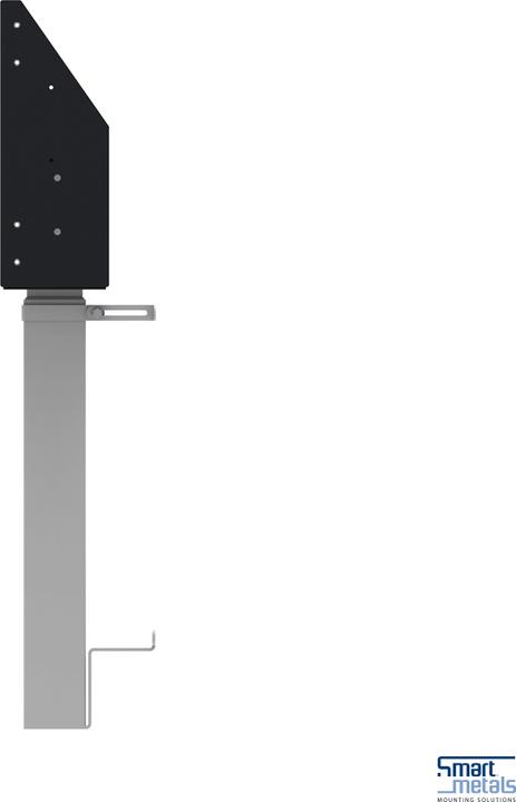 Produktbild SmartMetals Wandlift Bodenmontage /120kg (Wand, 86", 120 kg)