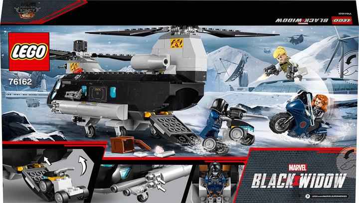Actual product image LEGO Black Widows Helicopter Chase (76162, LEGO Marvel)