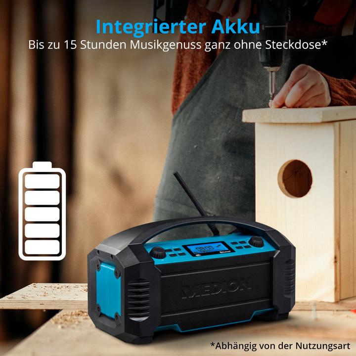 Image du produit Medion Life E66050 (DAB+ DAB, FM, MF, Bluetooth, 5G)