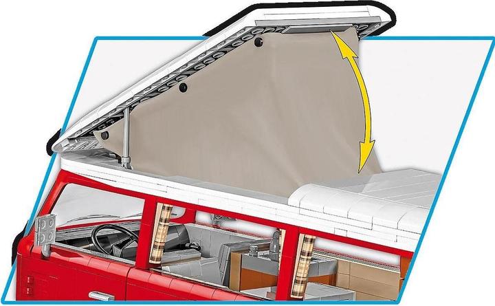 Actual product image Cobi 2650 PCS VOLKSWAGEN /24361/ TRANSPORTER T2A EXECUTIVE