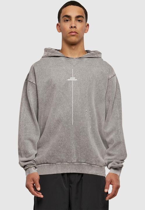 Immagine prodotto Merchcode Think Different Felpa con cappuccio oversize lavata con acido - 177369 (3XL)