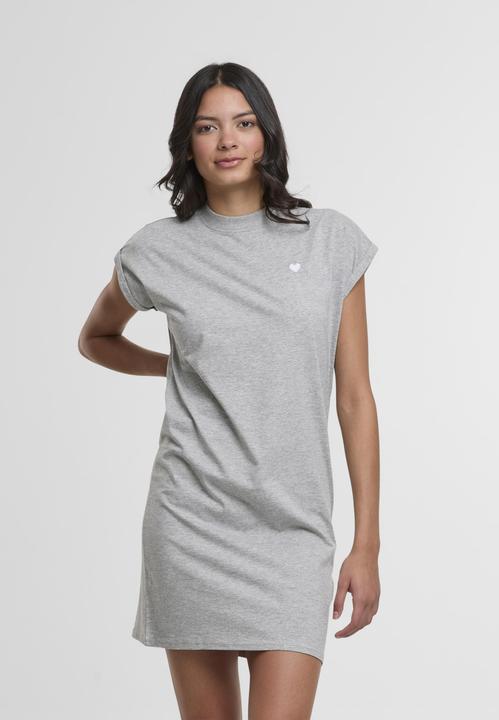 Actual product image Mister Tee MisterTee Heart EMB Ladies Turtle Extended Shoulder Dress - 201909 (XS)