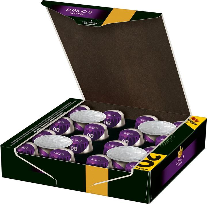 Produktbild Jacobs Lungo 8 Intenso (20 x Port.)