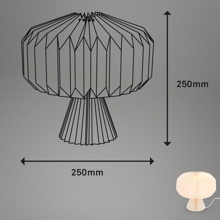 Image du produit Briloner Lampe de table, blanc, 1xE14/max. 6W LED (0 lm)