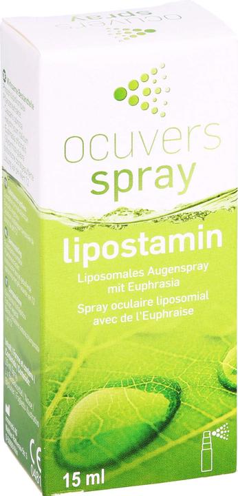 Image du produit Innomedis Ocuvers Spray lipostamine pour les yeux, solution de 15 ml (15 ml, Ocuvers Spray lipostamine pour les yeux, 15 ml de solution)