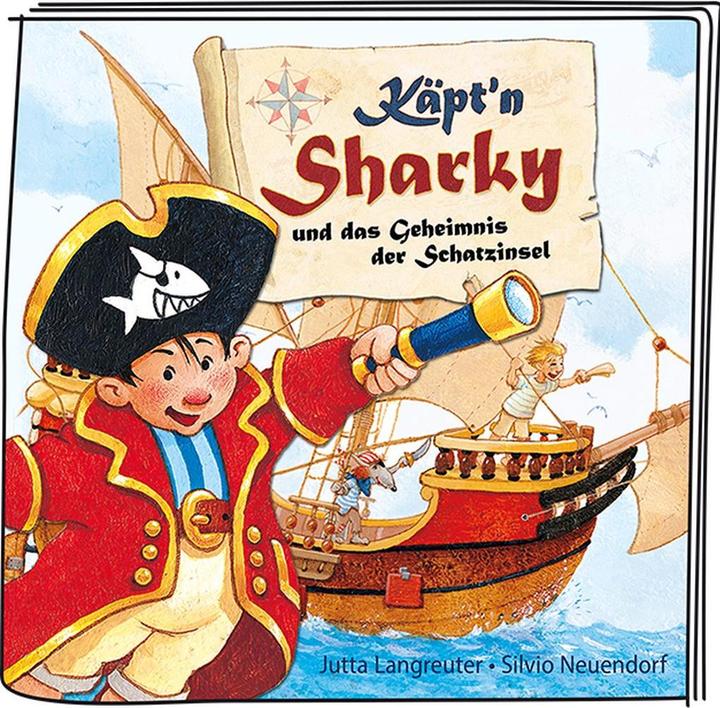 Immagine prodotto Tonies Audio libro Tonie - Il capitano Sharky e il segreto dell'Isola del Tesoro (Tedesco)