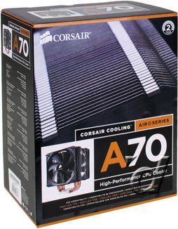 Actual product image Corsair Air Series A70 CPU cooler (159.50 mm)