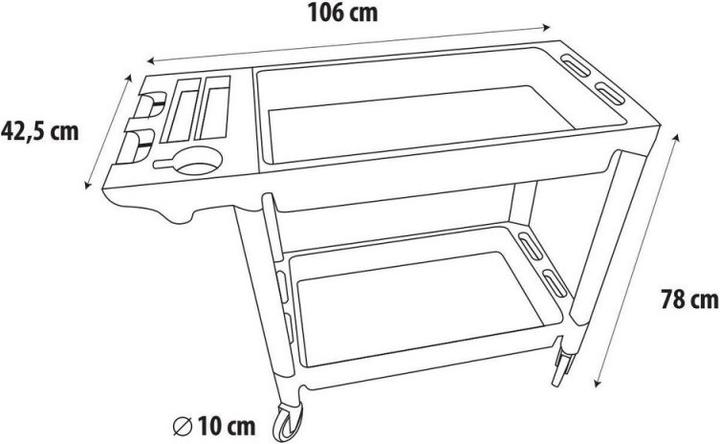 Produktbild Lampa Werkzeugwagen Trolley