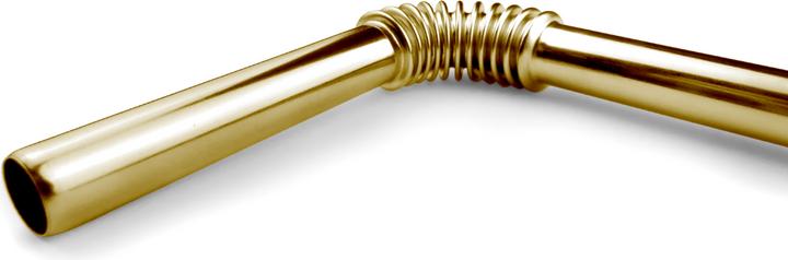 Actual product image Turtleneck Straw Bendable stainless steel drinking straws (4 x)