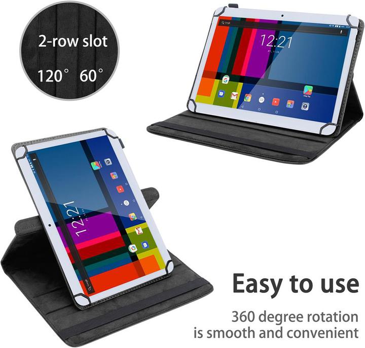 Produktbild Cadorabo Tablet Hülle Universal 360 (Goclever Quantum 3 960)