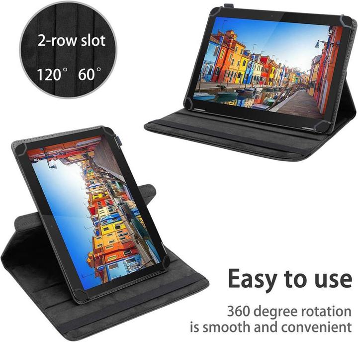 Actual product image Cadorabo Tablet Case Tablet Universal 360 (Surftab B10)