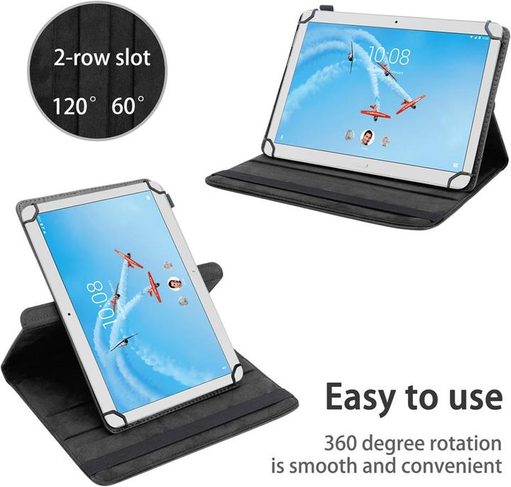 Actual product image Cadorabo Tablet Case Tablet Universal 360 (Tab P10)