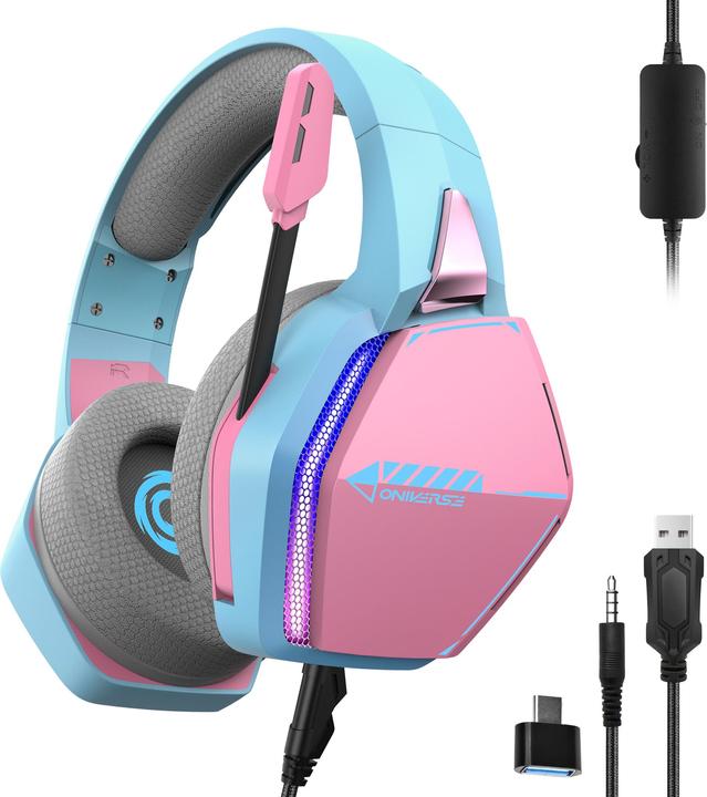 Image du produit Oniverse Gaming Headset Nebula - Diva Pink (Filaire)