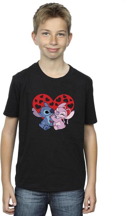 Immagine prodotto Disney Lilo & Stitch Hearts Maglietta Ragazzi (104)
