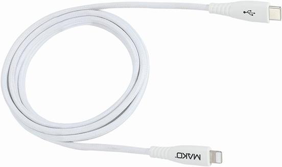 Immagine prodotto Mako USB C zu Lightning Kabel verstärkt (1 m, USB 2.0, 20 W)
