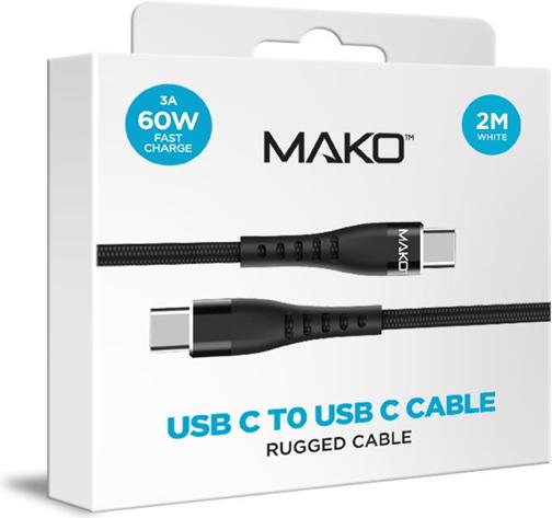 Produktbild Mako USB C – USB C (2 m, USB 2.0, 60 W)