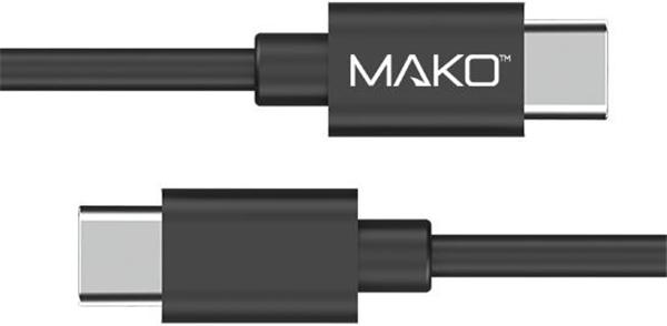 Image du produit Mako USB C – USB C (1 m, USB 2.0, 60 W)