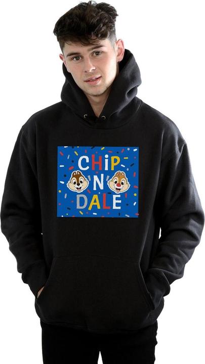 Immagine prodotto Disney Chip N Dale Blue Frame Felpa con Cappuccio Uomo (4XL)